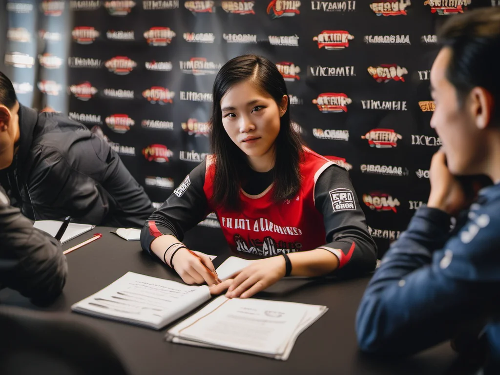 选手备战XunMSI2026